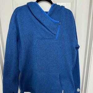 Stio Women's Sweetwater Fleece Hoodie Blue XL - NWT